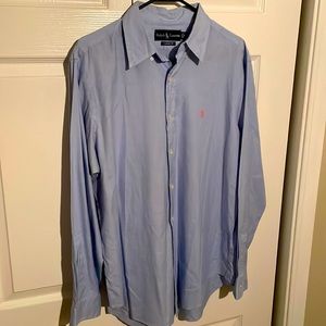 Ralph Lauren long sleeve dress shirt, size L